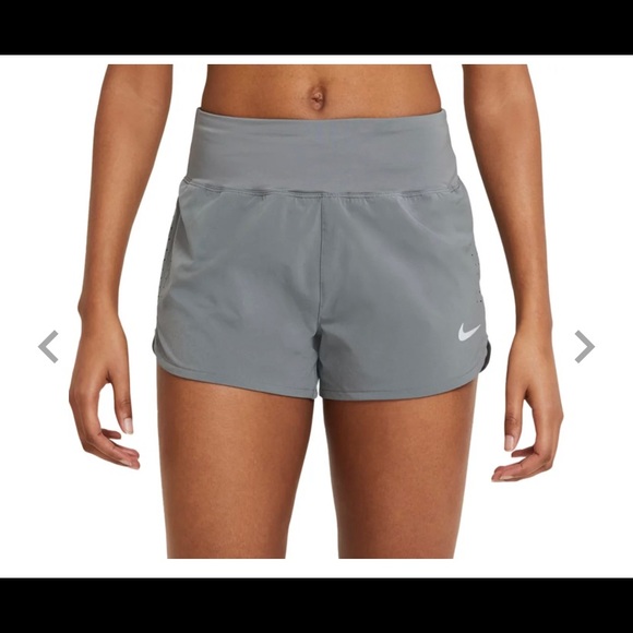 Nike Pants - Nike Women’s Eclipse 3” Running Shorts Color Gray Size Small